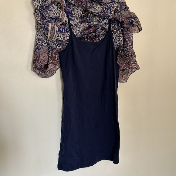 NWOT Joie Printed Silk Mini Dress - Picture 8 of 8